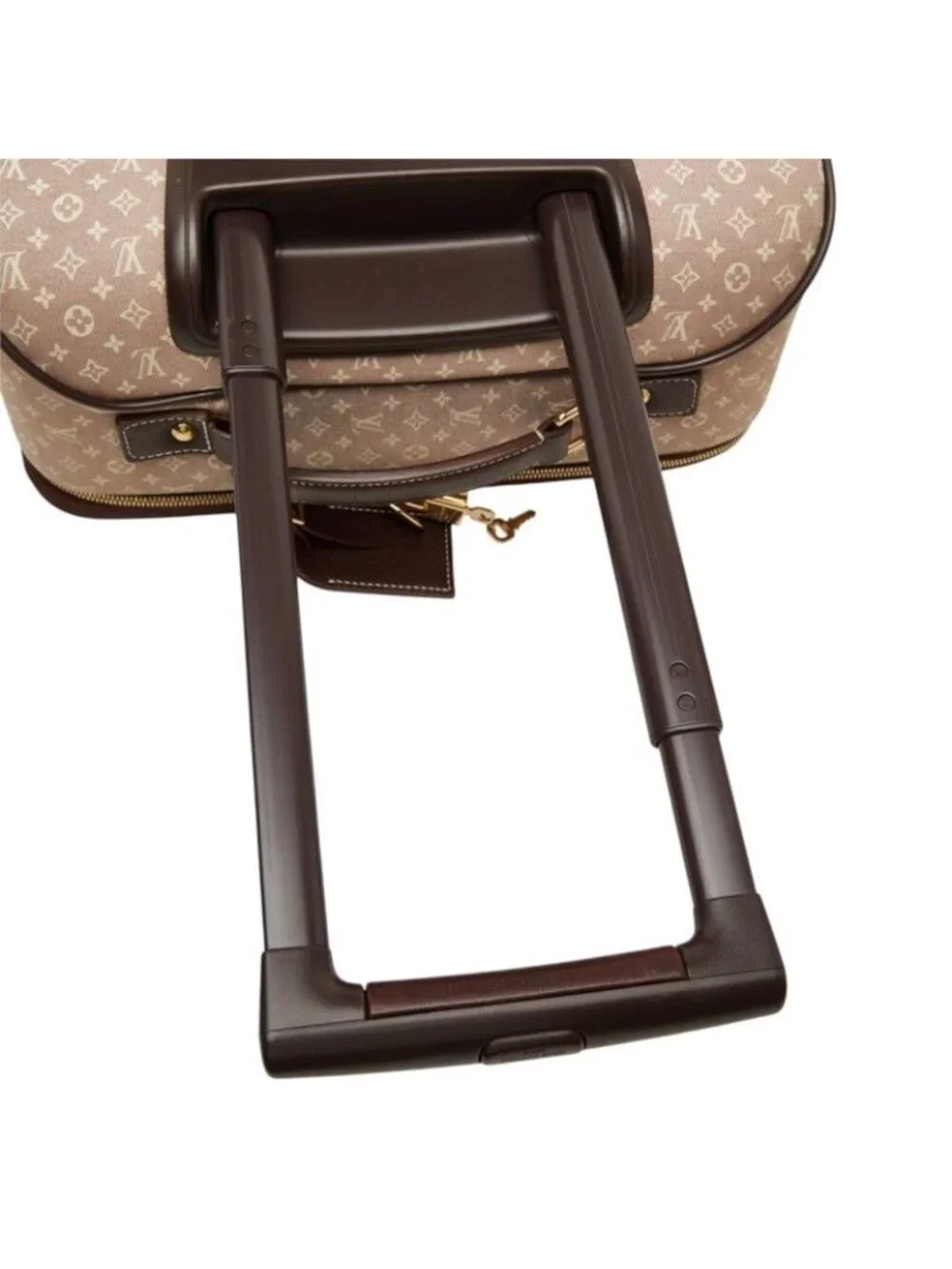 Louis Vuitton Monogram Mini Pegase 55 Travel Bag Suitcase Sepia Wine Red Canvas